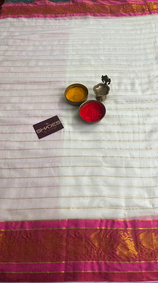 Avani - Pure 120 Count Mul Cotton Saree