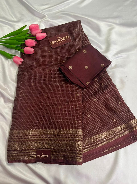 Anushka - Viscose Dola Silk Saree