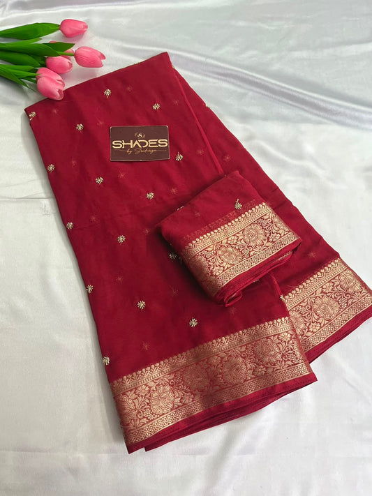 Vaibhavi - Chiffon Saree