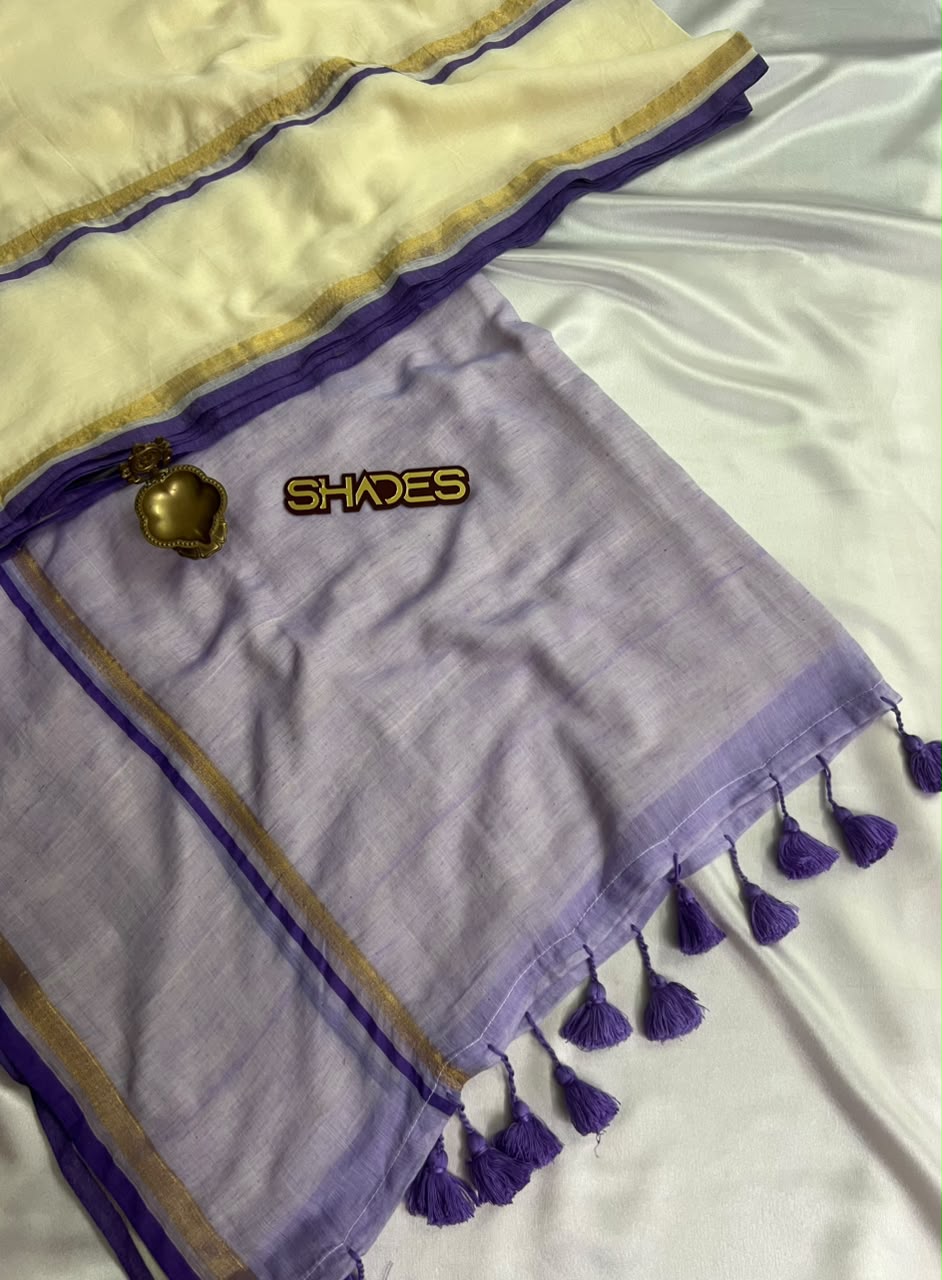 Chaitra - Pure 120 Count Mul Cotton Saree
