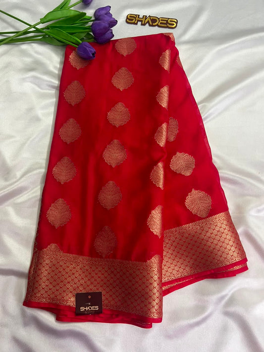 Devika - Banarasi Georgette Saree