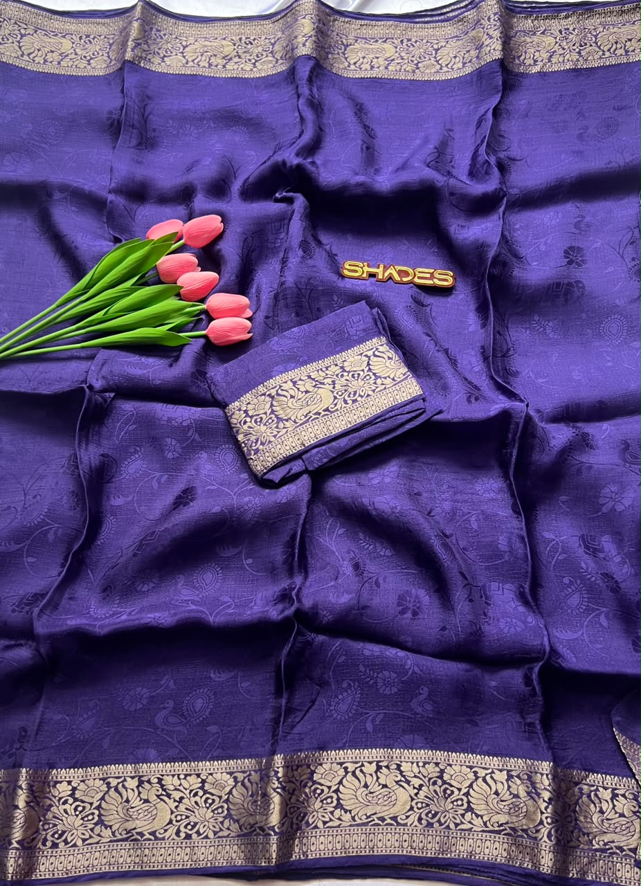 Revathi - Viscose Soft Silk Saree