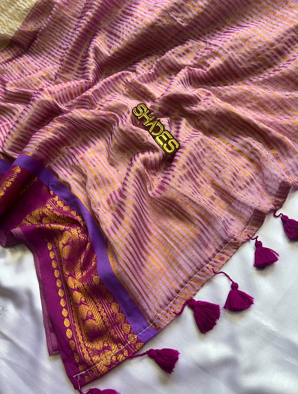 Lakshmi - Pure 120 Count Mul Cotton Saree