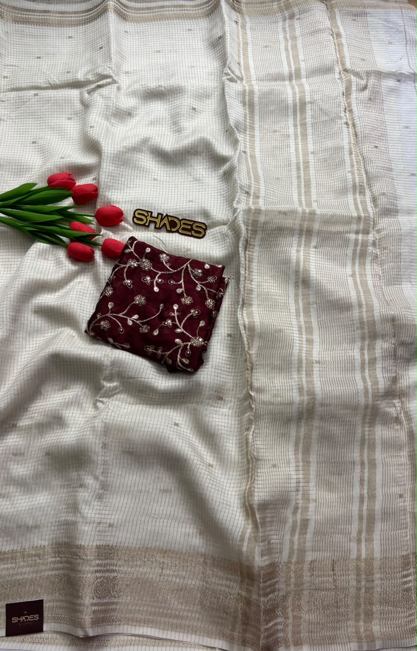 Meera - Viscose Dola Silk Saree