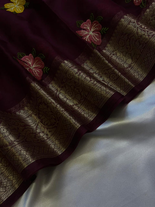 VAJRA - Organza Saree