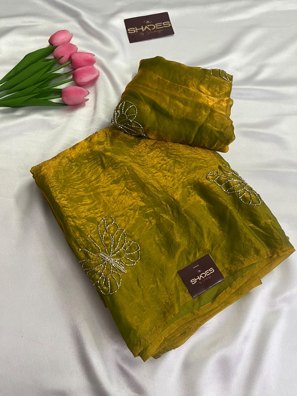 Butterfly Bliss - Space Silk/ Satin Organza