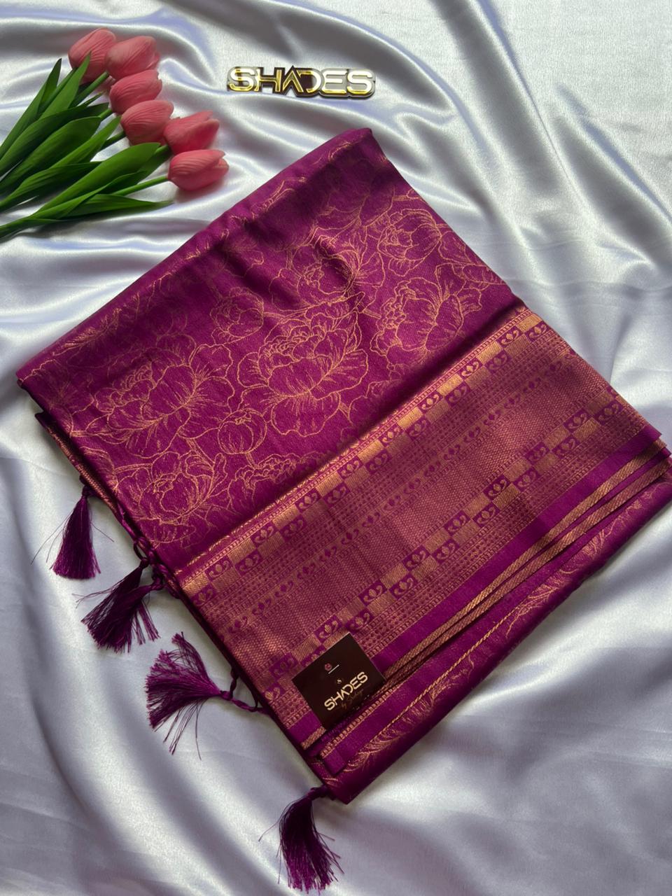 BAAMA - Soft Silk Saree