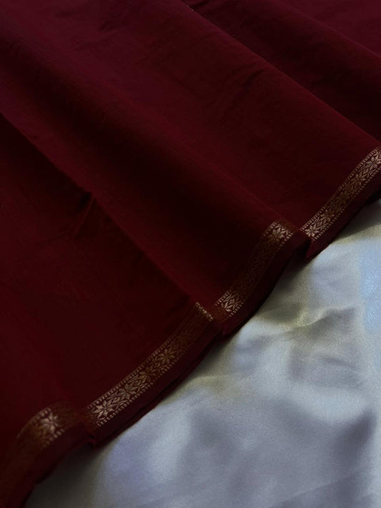 Maheshwari (Contrast) - Maheshwari Silk Saree