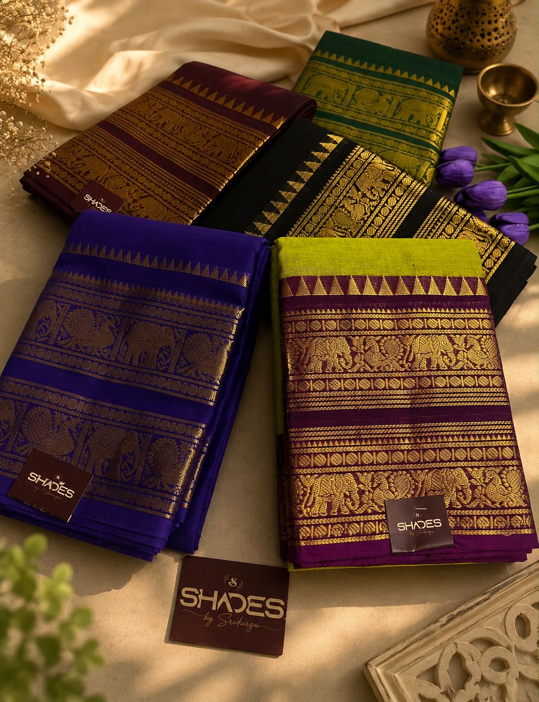 Kanchi, Kalyani and Sungidi Cotton