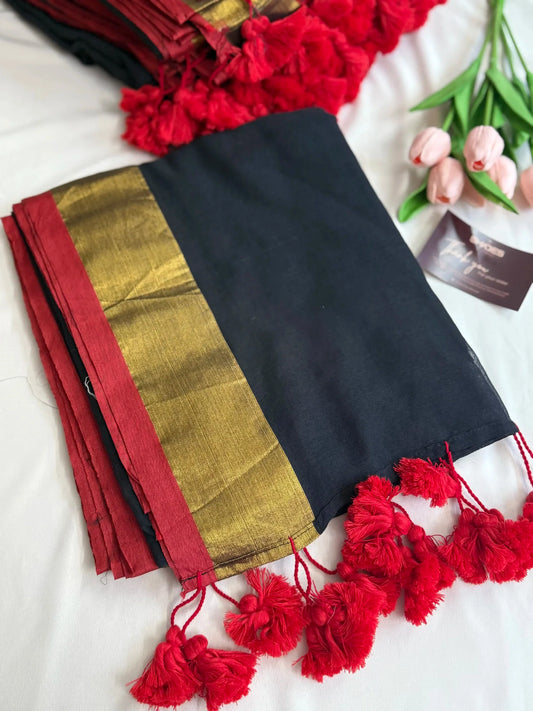 Mythili - Mul Cotton Saree image 0
