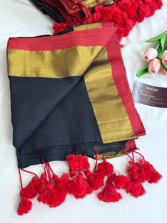 Mythili - Mul Cotton Saree image 1