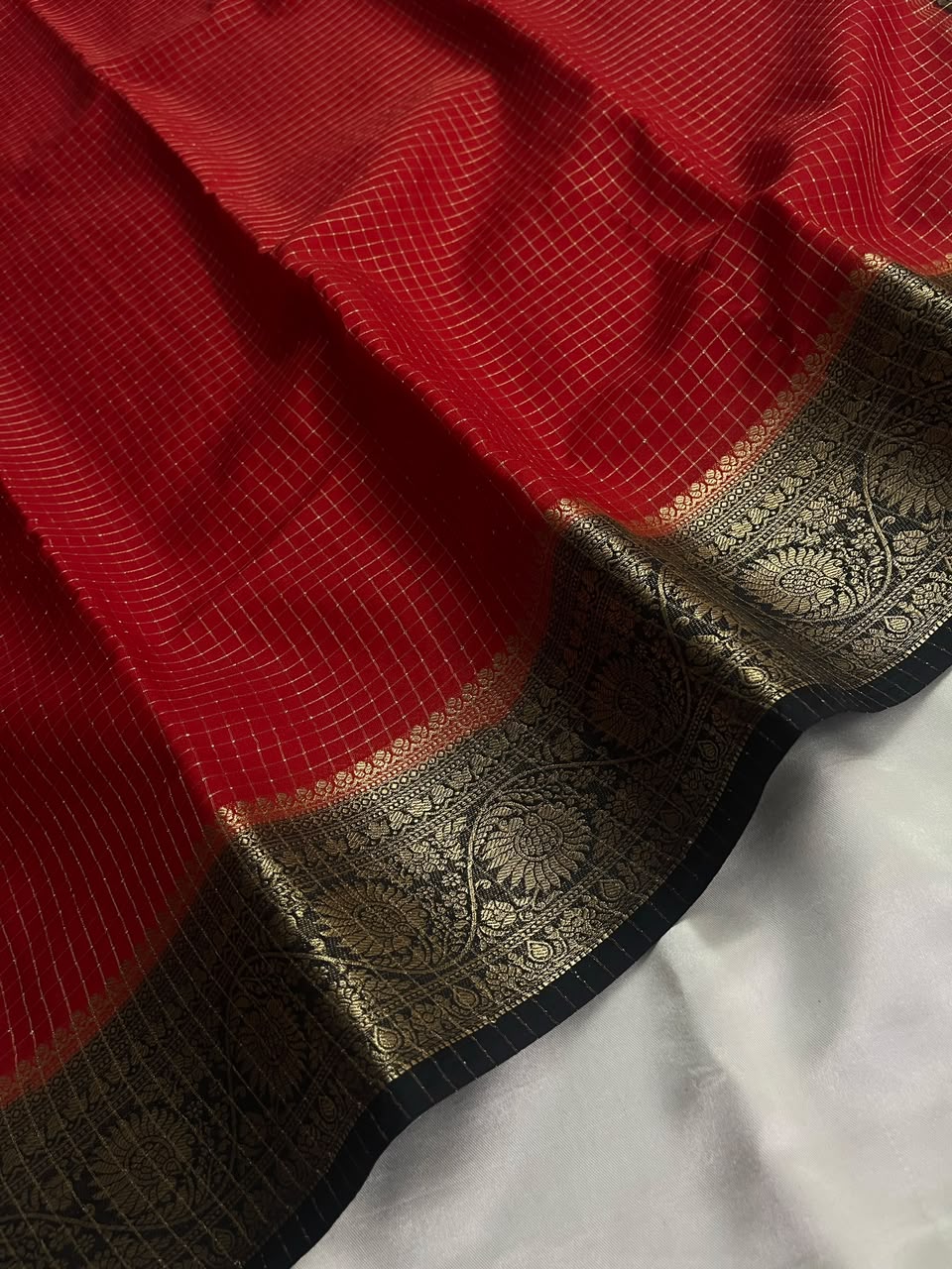Madhavi - Mysore Crepe Silk Saree