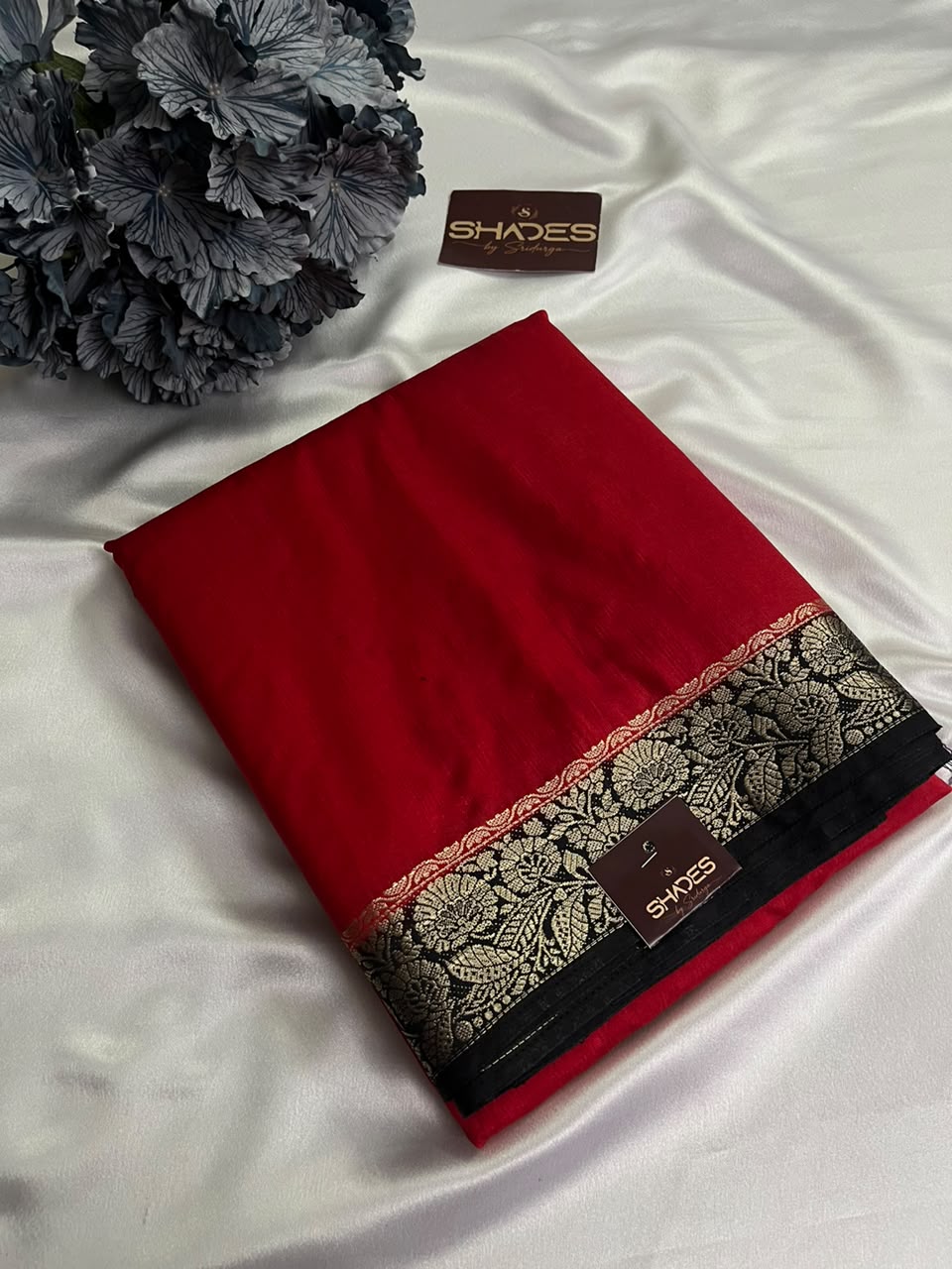 Dhrithi (contrast) - Jute Soft Silk Sarees