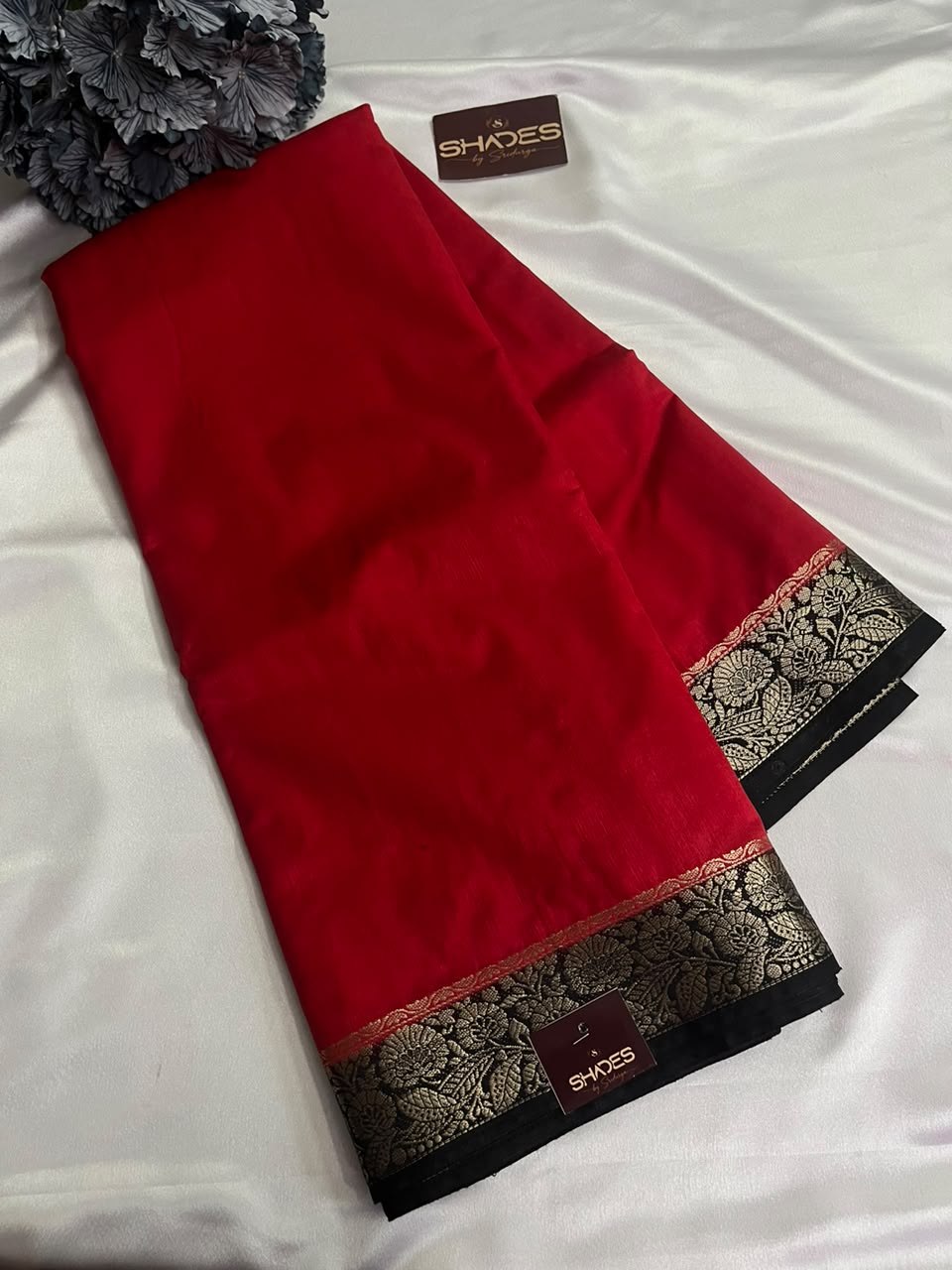 Dhrithi (contrast) - Jute Soft Silk Sarees