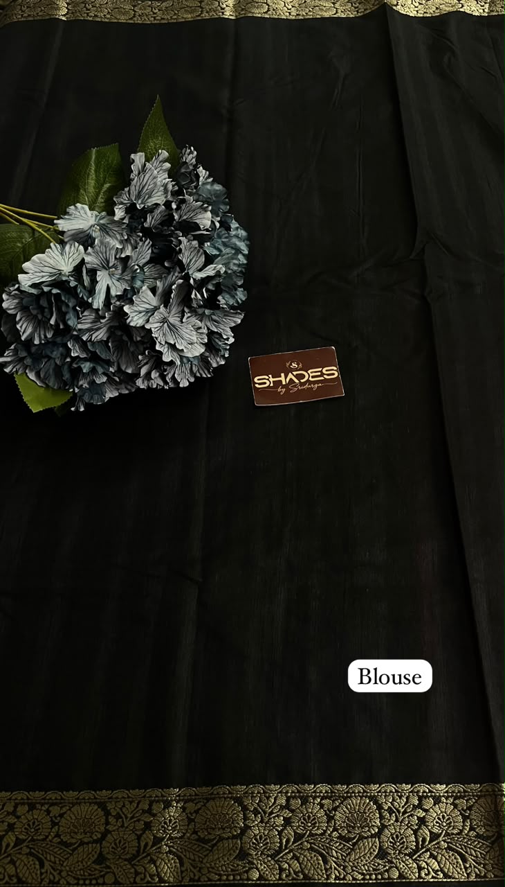 Dhrithi (contrast) - Jute Soft Silk Sarees