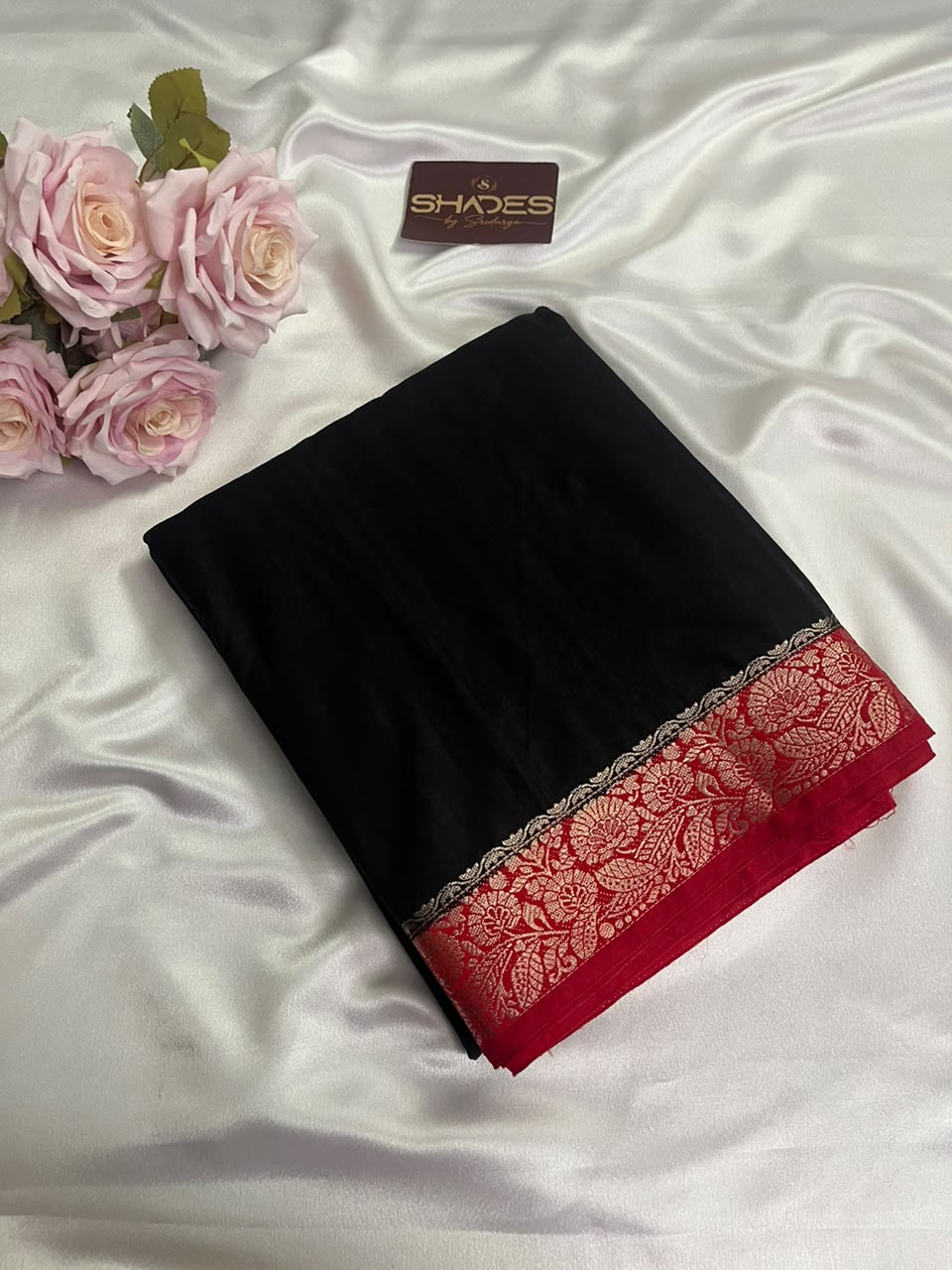 Dhrithi (contrast) - Jute Soft Silk Sarees