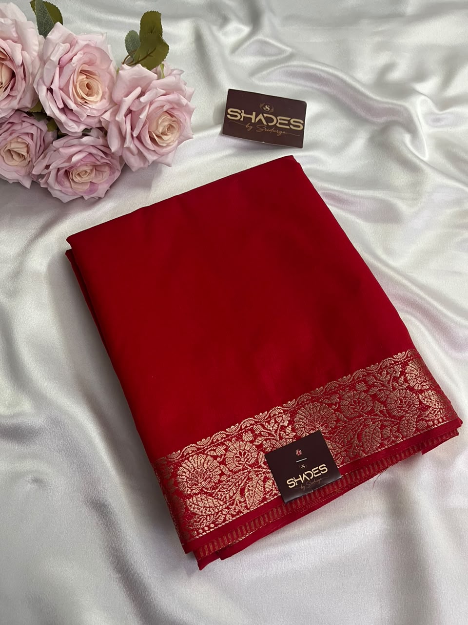 Dhrithi (self) - Jute Soft Silk Sarees