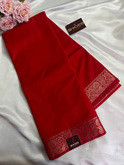 Dhrithi (self) - Jute Soft Silk Sarees