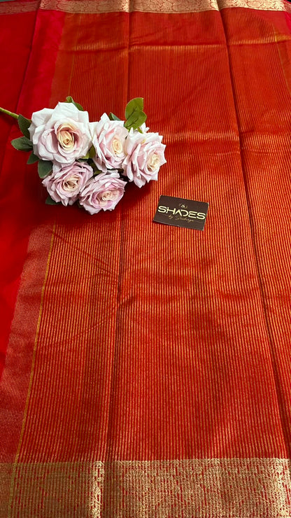 Dhrithi (self) - Jute Soft Silk Sarees