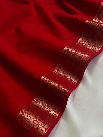 Dhrithi (self) - Jute Soft Silk Sarees