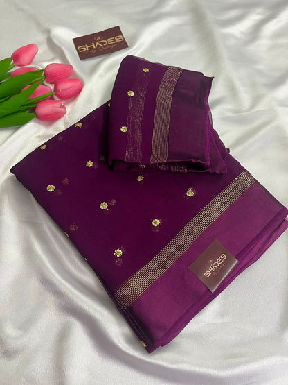 Bella - Viscose Georgette Saree