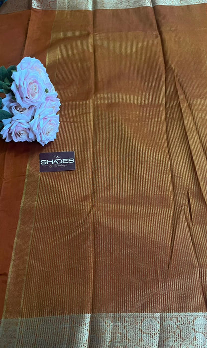 Dhrithi (self) - Jute Soft Silk Sarees
