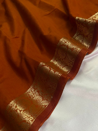 Dhrithi (self) - Jute Soft Silk Sarees