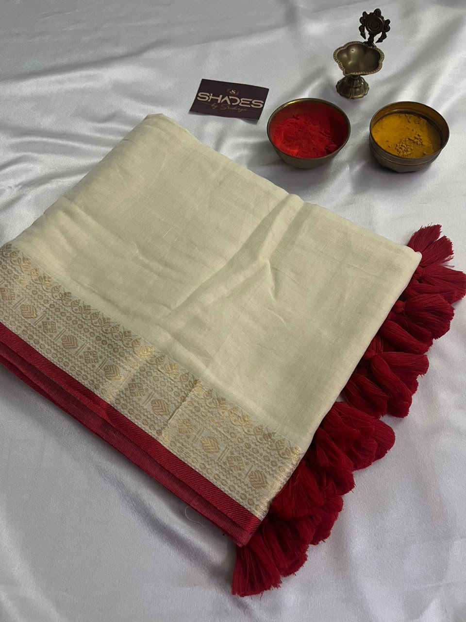 Shrishti - Pure 120 Count Mul Cotton Saree