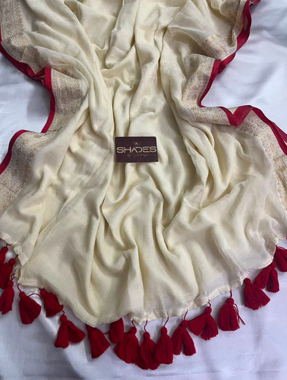 Shrishti - Pure 120 Count Mul Cotton Saree