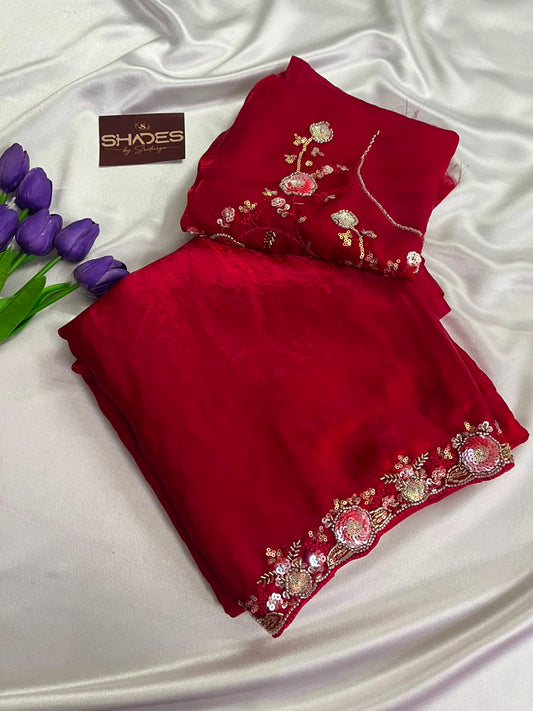 Blush - Premium Party Wear Saree