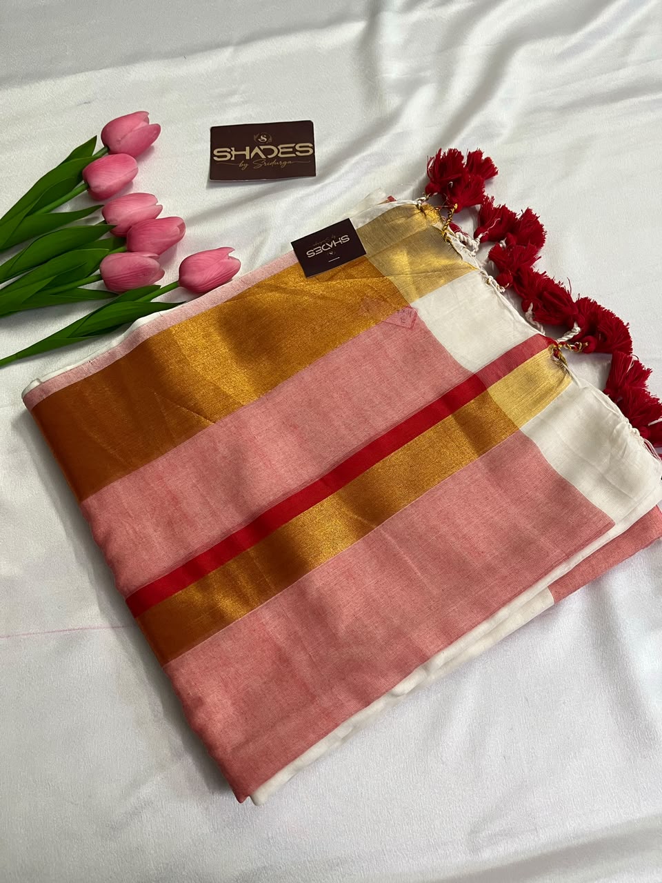 Aswathi - Pure 120 Count Mul Cotton Saree
