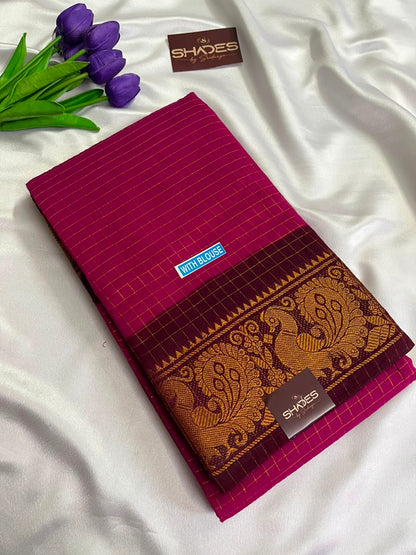Tanvi - Madurai Sungidi Cotton Saree
