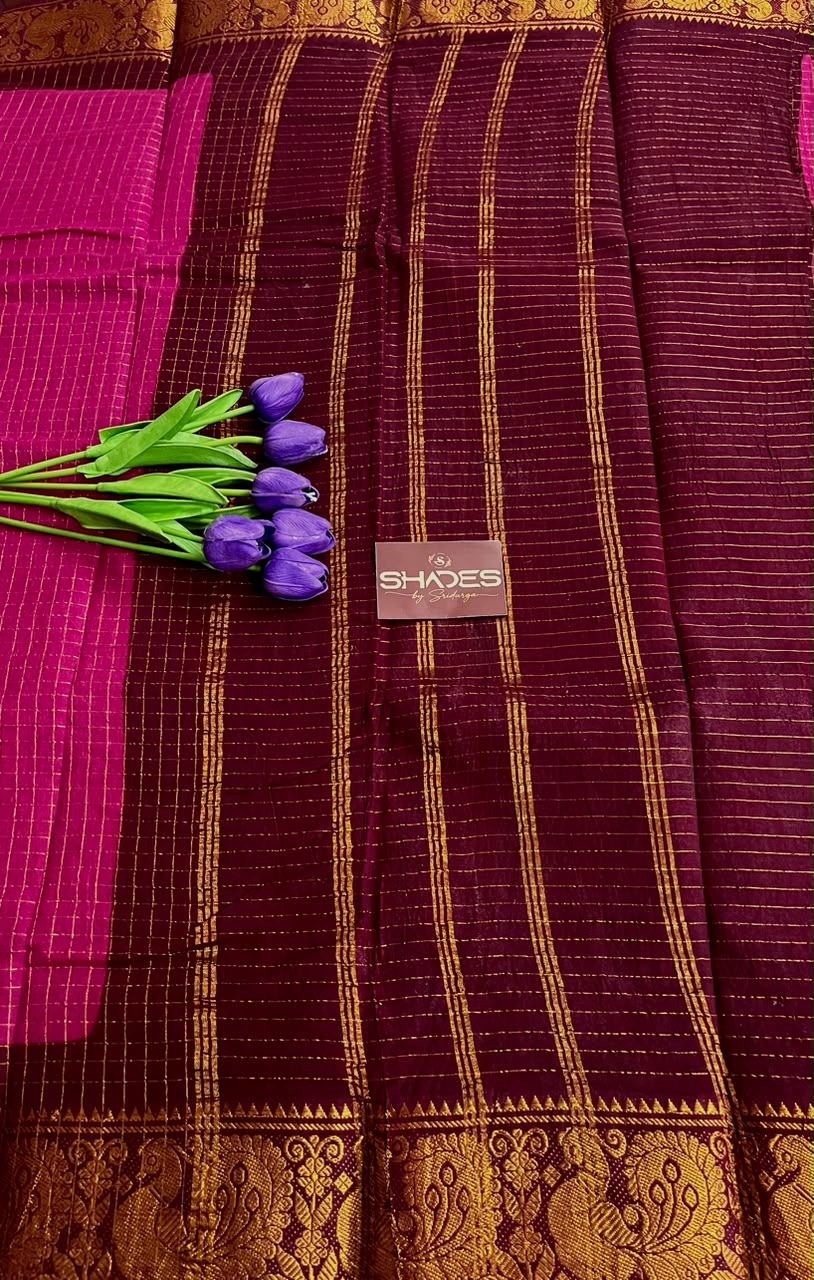 Tanvi - Madurai Sungidi Cotton Saree