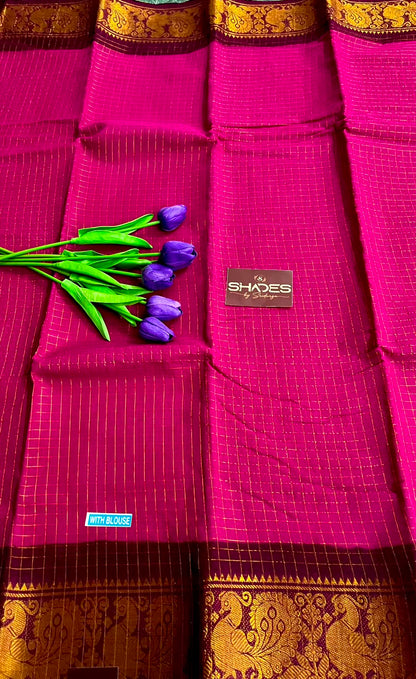 Tanvi - Madurai Sungidi Cotton Saree