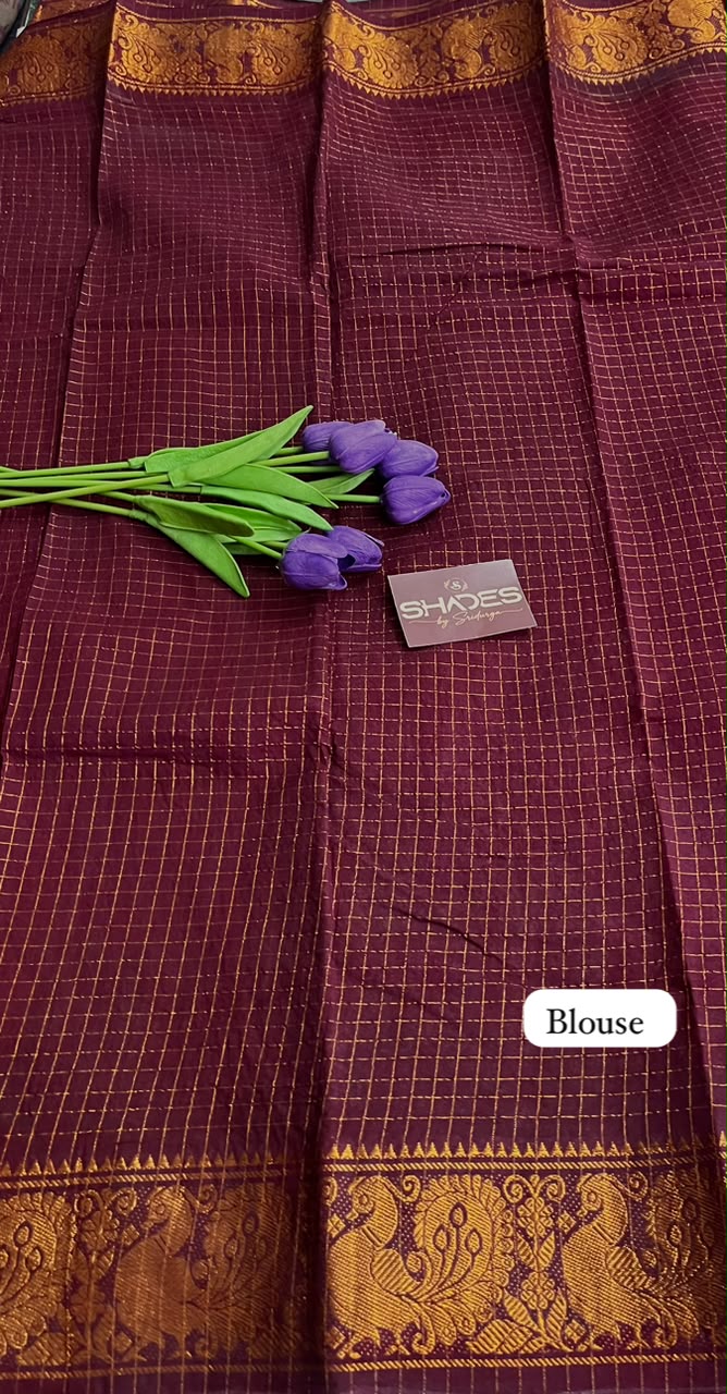Tanvi - Madurai Sungidi Cotton Saree