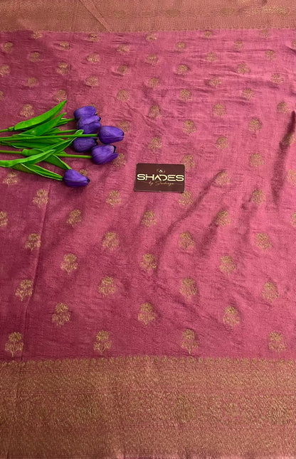 Rosy Charm - Premium Banarasi Georgette