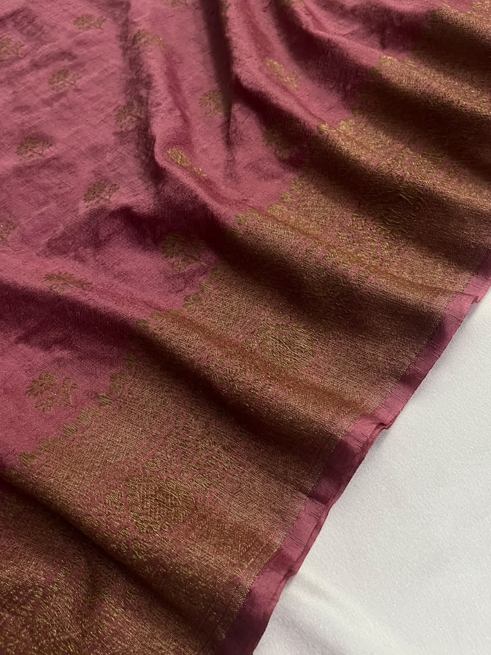 Rosy Charm - Premium Banarasi Georgette