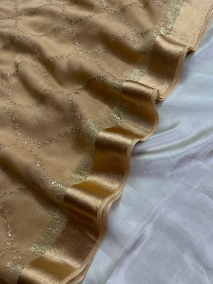 Lily - Pure Viscose Georgette Saree
