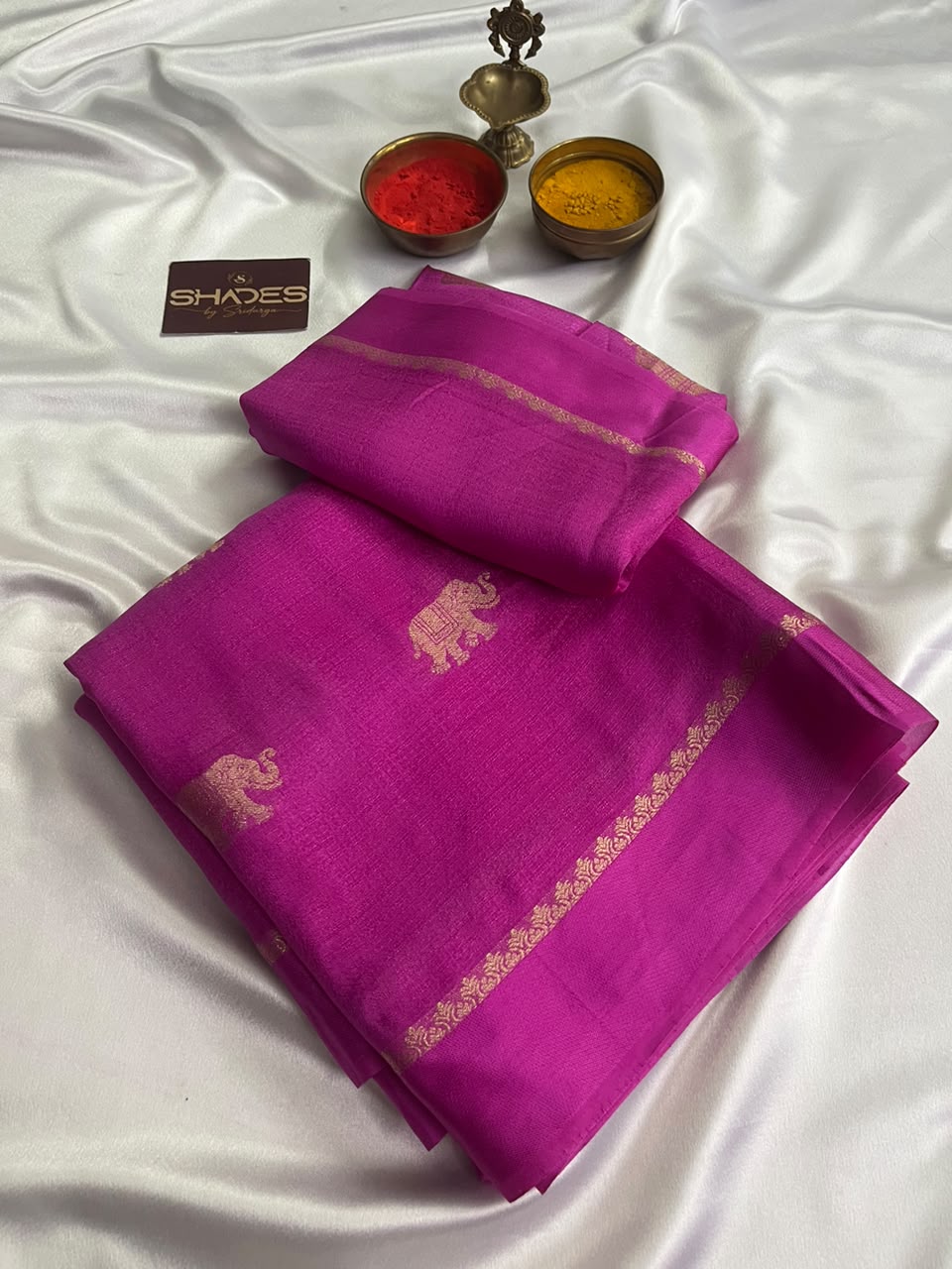 Deepika - Khadi Soft Silk Saree