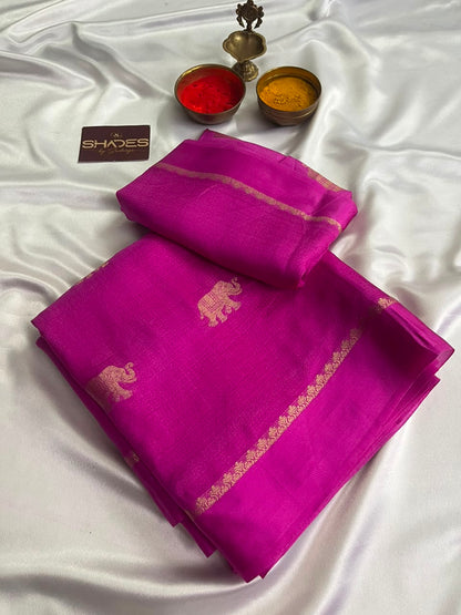 Deepika - Khadi Soft Silk Saree