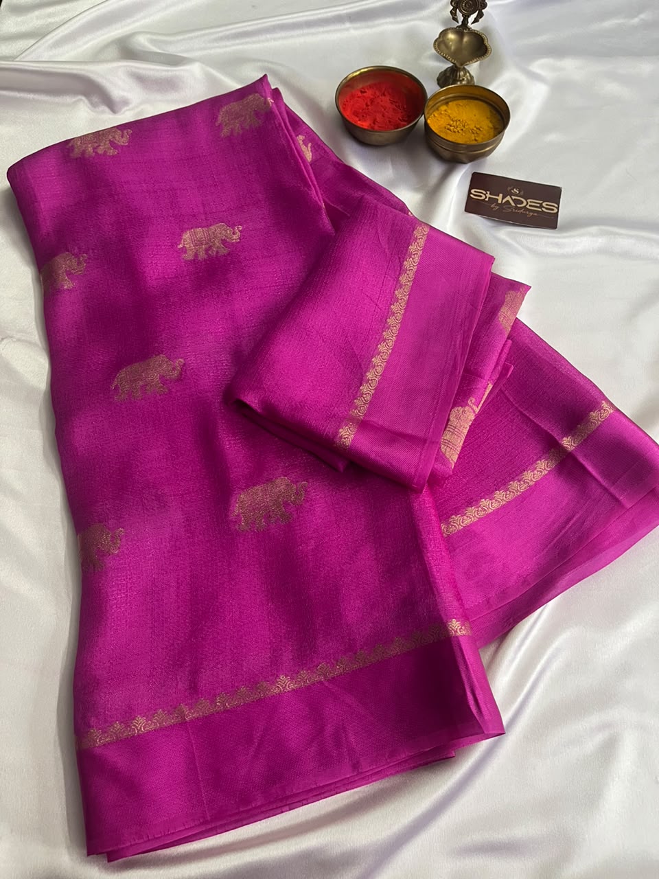 Deepika - Khadi Soft Silk Saree