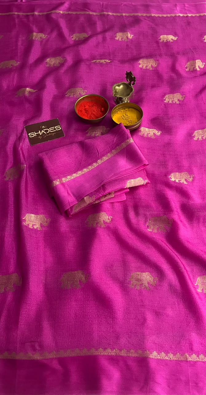 Deepika - Khadi Soft Silk Saree
