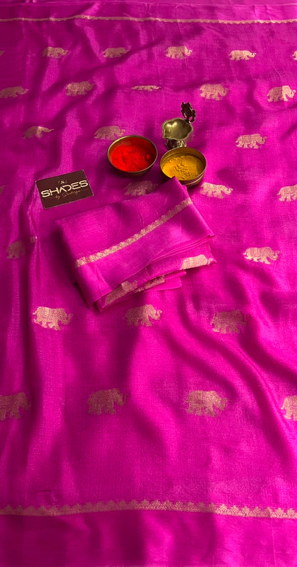Deepika - Khadi Soft Silk Saree