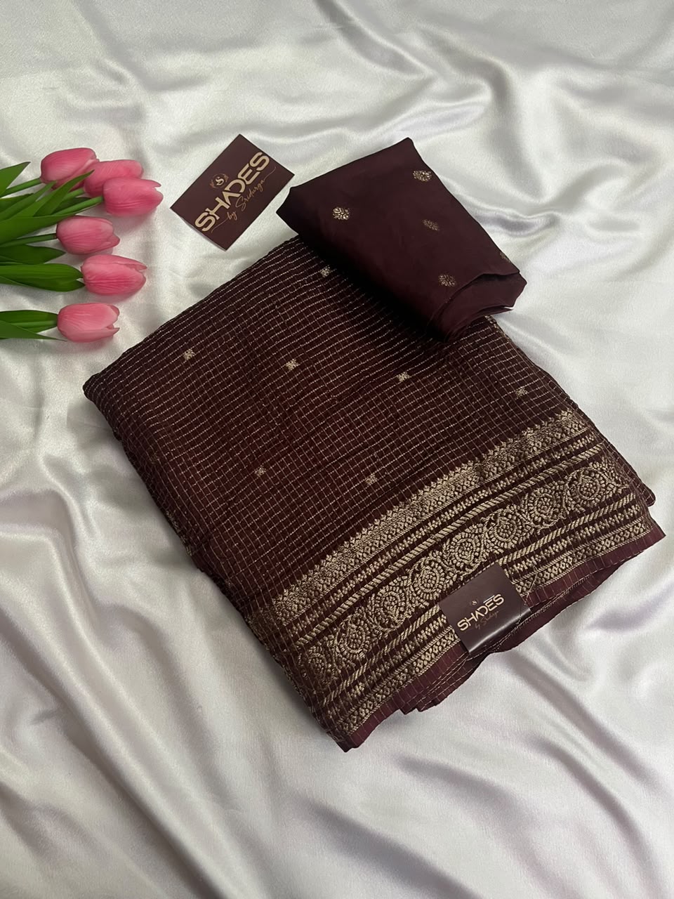Anushka - Viscose Dola Silk Saree