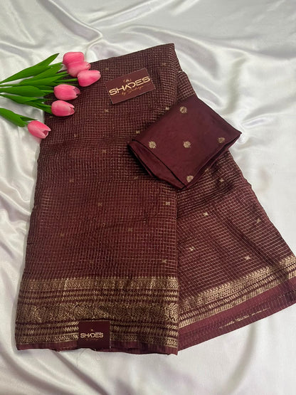 Anushka - Viscose Dola Silk Saree