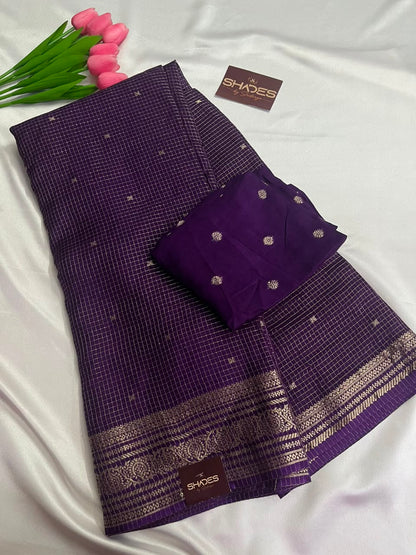 Anushka - Viscose Dola Silk Saree
