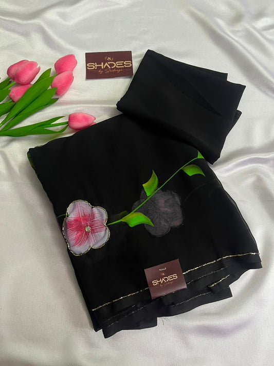 Nitya - Chiffon Saree