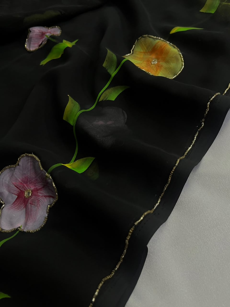 Nitya - Chiffon Saree