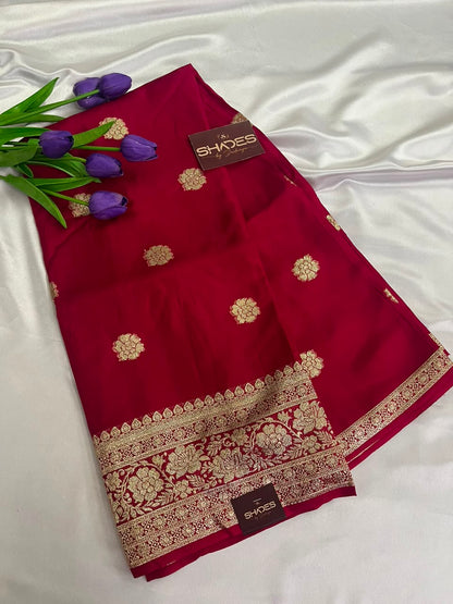 Lavanya - Viscose Crepe Saree