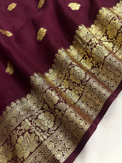 Lavanya - Viscose Crepe Saree